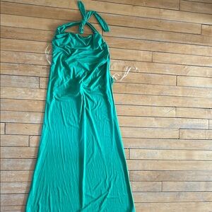 Sincerly Jules | Dresses | Nwt Sincerely Jules Elegant Green Halter Dress |  Poshmark